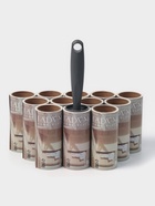 Ролик для одежды со сменными блоками LaDо́m, 12 шт. по 50 листов, эргономичная ручка, винтовая намотка - Фото 3