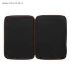 Папка А3 Calligrata с ручками, текстиль, 20 мм, стандарт, чёрная, 450×350 мм, 600D - Фото 3