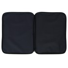 Папка А3 Calligrata с ручками, текстиль, 20 мм, стандарт, чёрная, 450×350 мм, 600D - Фото 5