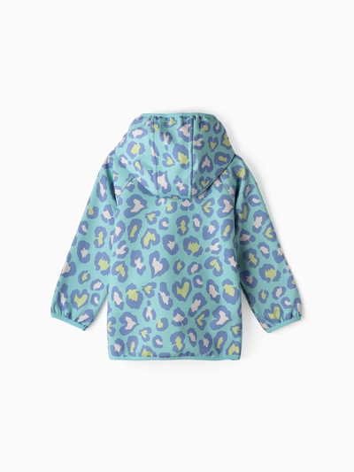 Ветровка для девочки на флисе KAFTAN «Лео», рост 98 см