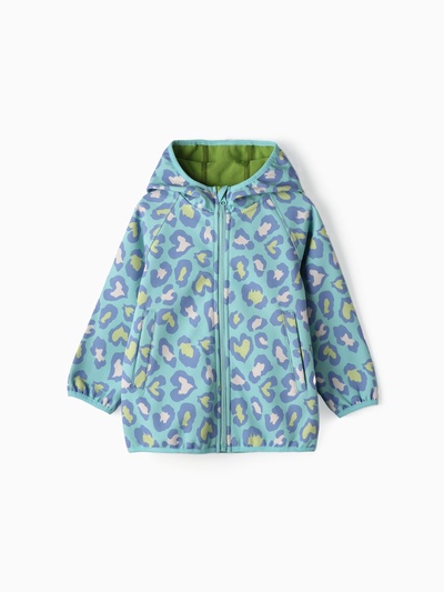 Ветровка для девочки на флисе KAFTAN «Лео», рост 98 см