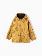 Ветровка на флисе детская KAFTAN «Смайл», рост 104 см, жёлтая - Фото 9