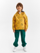 Ветровка на флисе детская KAFTAN «Смайл», рост 116 см, жёлтая - Фото 4