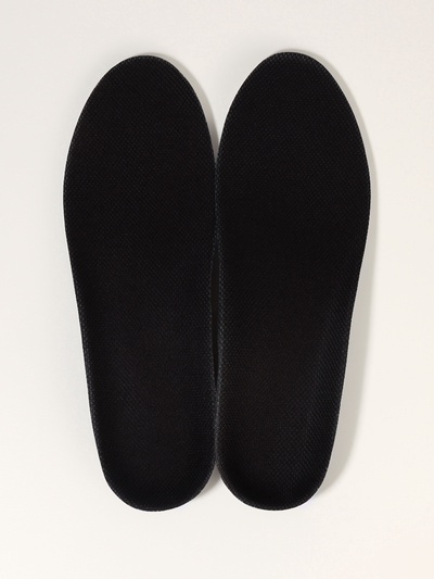 Стельки для обуви, универсальные, р-р RU до 39 (р-р Пр-ля до 40), 25.5 см, пара, чёрные