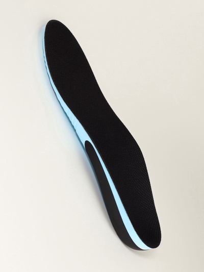 Стельки для обуви, универсальные, р-р RU до 39 (р-р Пр-ля до 40), 25.5 см, пара, чёрные