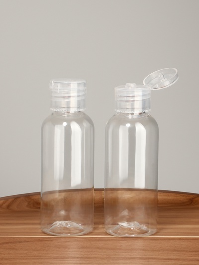 Бутылочка для хранения, 60 мл, фасовка - 2 шт, прозрачная