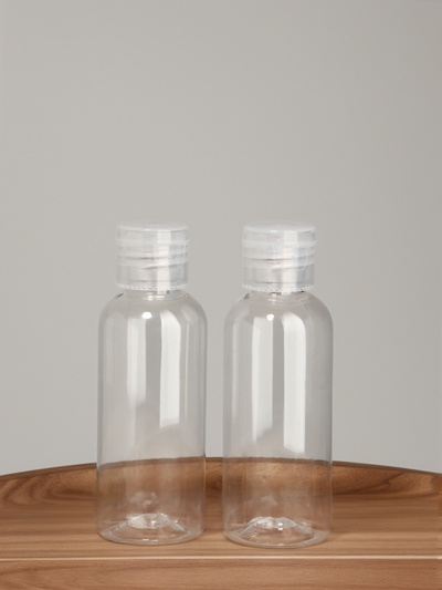 Бутылочка для хранения, 60 мл, фасовка - 2 шт, прозрачная