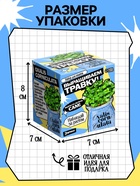 Набор для опытов «Выращиваем травку», своими руками, голубой - Фото 3