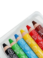 Карандаши цветные акварельные 6 цветов, мини deVENTE Jumbo 3 в 1 супер мягкие, d=14.7 мм; L-110 мм с точилкой - Фото 6