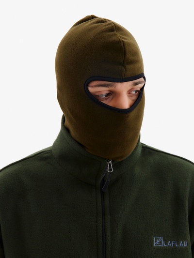 Маска-балаклава, флис, размер универсальный, хаки