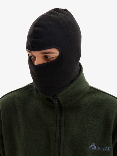 Маска-балаклава, флис, размер универсальный, чёрная