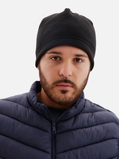 Шапка флисовая, размер L-XL, чёрная