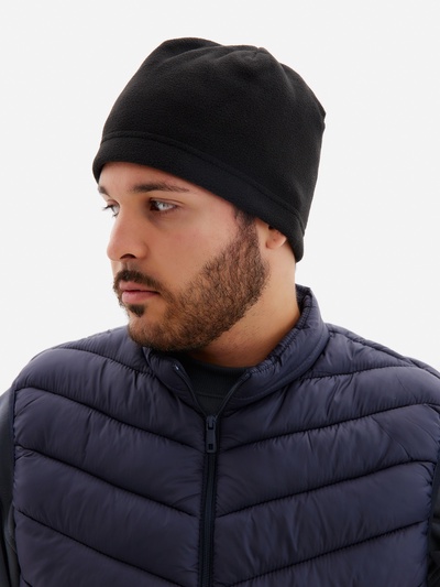 Шапка флисовая, размер L-XL, чёрная