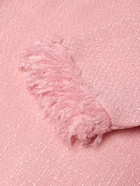 Платье нарядное для девочки MINAKU: PartyDress с перьями, розовое, рост 128-134 см - Фото 19