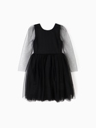 Платье нарядное детское MINAKU: PartyDress, чёрное, рост 104 см 10678839 - фото 14514130