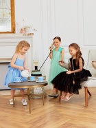 Платье нарядное детское MINAKU: PartyDress, чёрное, рост 104 см - Фото 10