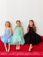 Платье нарядное для девочки MINAKU: PartyDress с рукавами, чёрное, рост 110-116 см - Фото 9