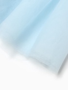 Платье нарядное для девочки MINAKU: PartyDress, голубое, рост 128-134 см - Фото 18