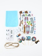 Набор для украшения кулича на Пасху «Зайки», 12×16×1 см 10739151