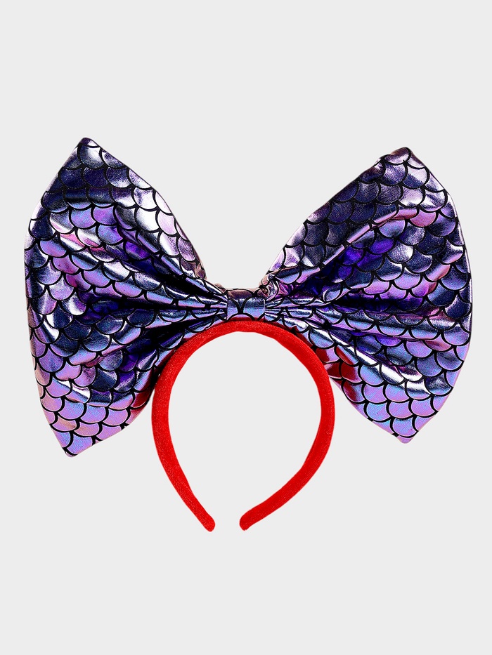 Карнавальный ободок «Фиолетовый бант» - Фото 1