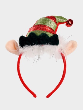 Ободок карнавальный «Новогодний эльф»