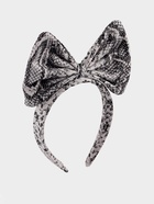 Ободок для волос «Бантик» змеиный принт 10320169 Ободок для волос «Бантик» змеиный принт 10320169