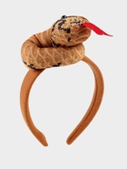 Карнавальный набор «Змея», 3 предмета: ободок, хвост, бант, коричневый 10320174