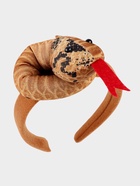 Карнавальный набор «Змея», 3 предмета: ободок, хвост, бант, коричневый 10320174