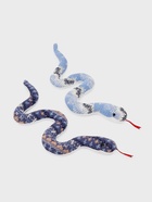 Мягкая игрушка «Змея» с зимними узорами, 36 см, МИКС - Фото 5