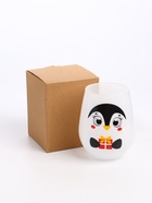 Стакан стеклянный новогодний «Пингвин», 620 мл 10532838