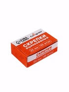 Скрепки 22 мм оцинкованные в картонной коробке 100 штук - Фото 3