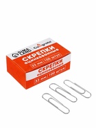 Скрепки оцинкованные, 33 мм, 100 штук, в картонной коробке - Фото 2