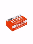 Скрепки оцинкованные, 33 мм, 100 штук, в картонной коробке - Фото 3