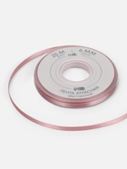 Лента атласная TEIRA, двухсторонняя, 6 мм, 25±1 м, розовая №164 - Фото 4