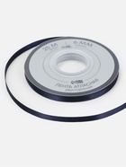 Лента атласная TEIRA, двухсторонняя, 6 мм, 25±1 м, тёмно-синяя №330 - Фото 4