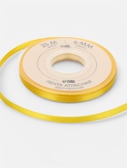 Лента атласная TEIRA, двухсторонняя, 6 мм, 25±1 м, жёлтая №0645 - Фото 4