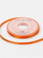 Лента атласная TEIRA, двухсторонняя, 6 мм, 25±1 м, оранжевая №751 - Фото 4