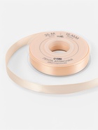 Лента атласная TEIRA, двухсторонняя, 15 мм, 25±1 м, светло-бежевая №112 - Фото 4