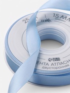 Лента атласная TEIRA, двухсторонняя, 15 мм, 25±1 м, светло-голубая №332 - Фото 3