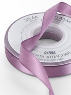 Лента атласная TEIRA, двухсторонняя, 15 мм, 25±1 м, сиреневая №0434 - Фото 3