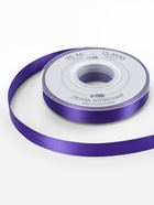 Лента атласная TEIRA, двухсторонняя, 15 мм, 25±1 м, фиолетовая №0470 - Фото 4
