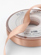 Лента атласная TEIRA, двухсторонняя, 15 мм, 25±1 м, бежевая №812 - Фото 1