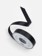 Лента атласная TEIRA, двухсторонняя, 20 мм, 25±1 м, чёрная №0030 - Фото 1