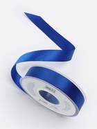 Лента атласная TEIRA, двухсторонняя, 20 мм, 25±1 м, синяя №0329 - Фото 3