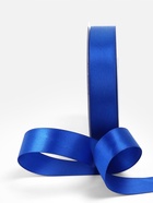 Лента атласная TEIRA, двухсторонняя, 20 мм, 25±1 м, синяя №0329 - Фото 4