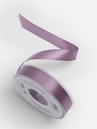 Лента атласная TEIRA, двухсторонняя, 20 мм, 25±1 м, сиреневая №0434 - Фото 3