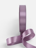 Лента атласная TEIRA, двухсторонняя, 20 мм, 25±1 м, сиреневая №0434 - Фото 4