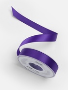 Лента атласная TEIRA, двухсторонняя, 20 мм, 25±1 м, фиолетовая №0470 - Фото 3