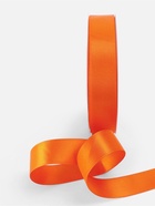 Лента атласная TEIRA, двухсторонняя, 20 мм, 25±1 м, оранжевая №751 - Фото 4