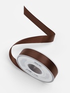 Лента атласная TEIRA, двухсторонняя, 20 мм, 25±1 м, коричневая №0850 - Фото 1